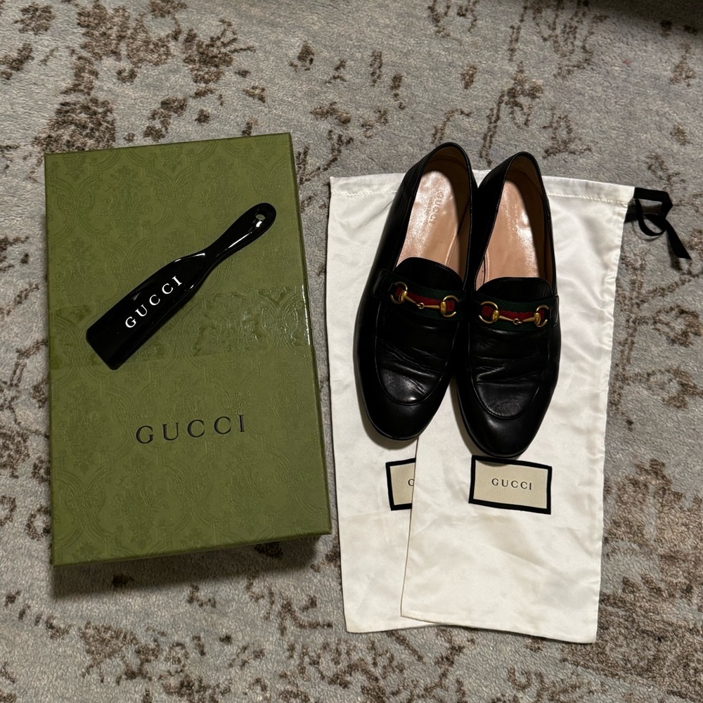 Gucci Jordaan Loafers 39